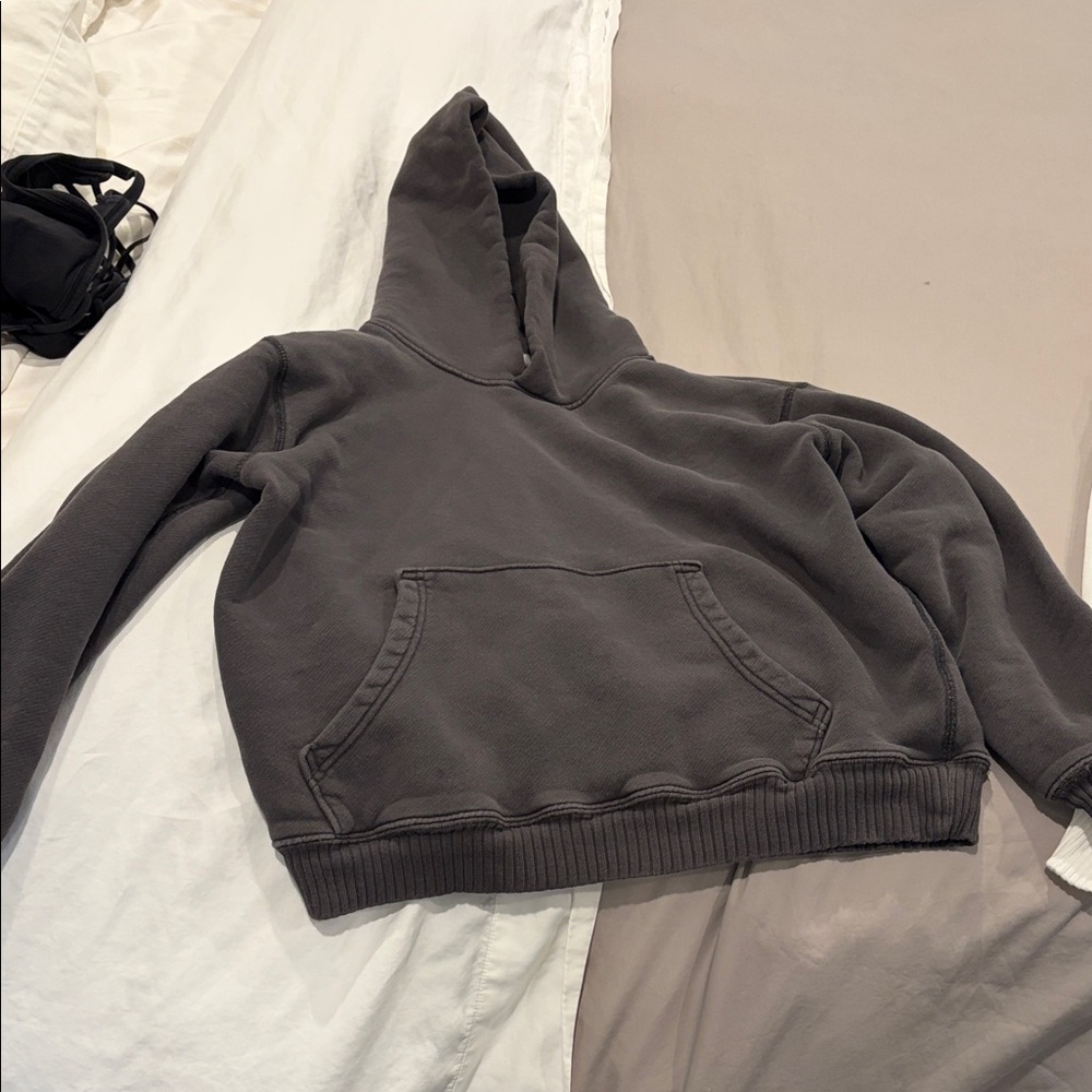 Women's Gray Hoodie Sweater